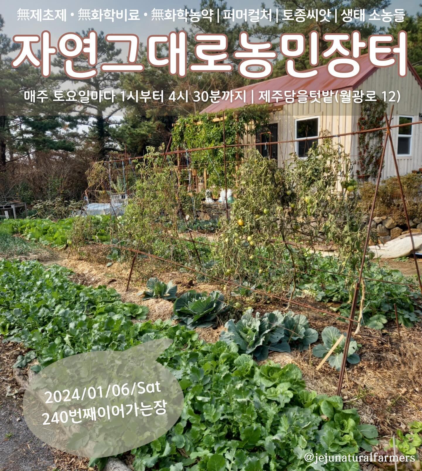 240회 자연그대로 농민장터