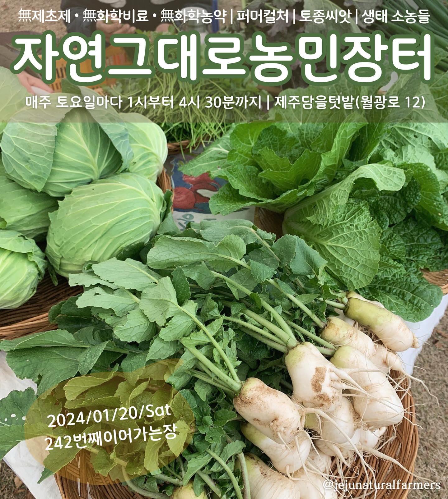 242회 자연그대로 농민장터